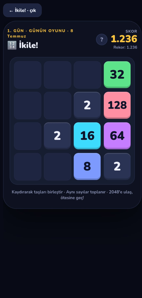 GameLig Friends Blok Patlat oyun ekranı